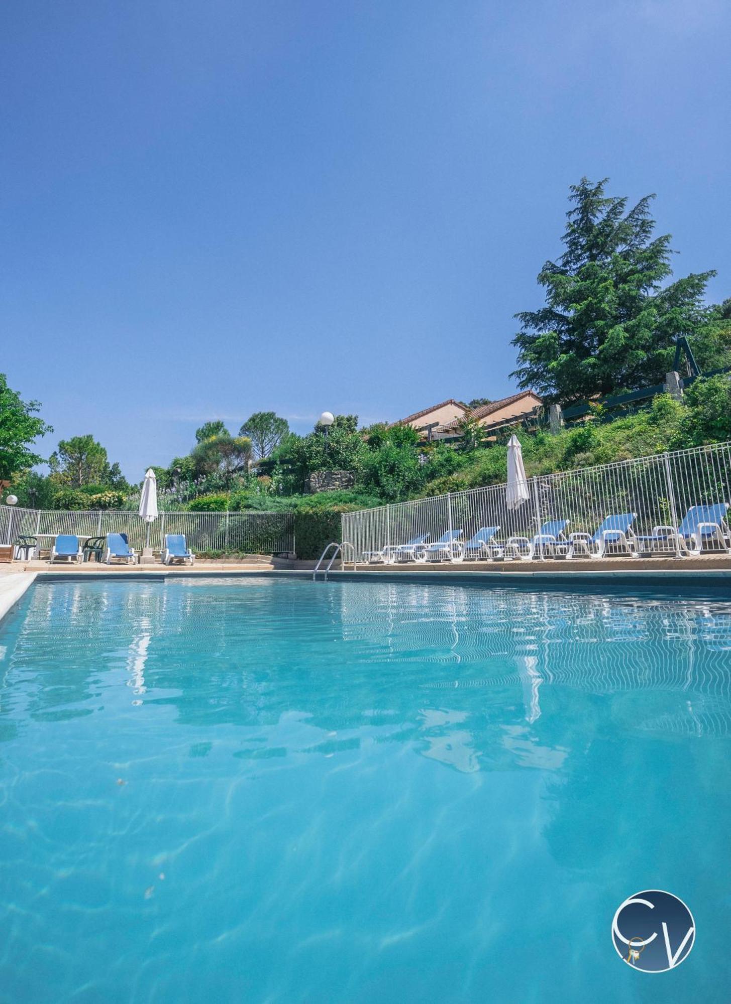 St-Germain - Les Terrasses De L'Ardeche - Piscine Salavas Exterior foto